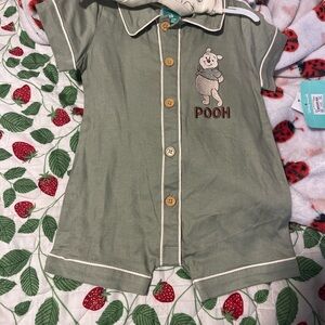Disney Baby Green Pooh Outfit